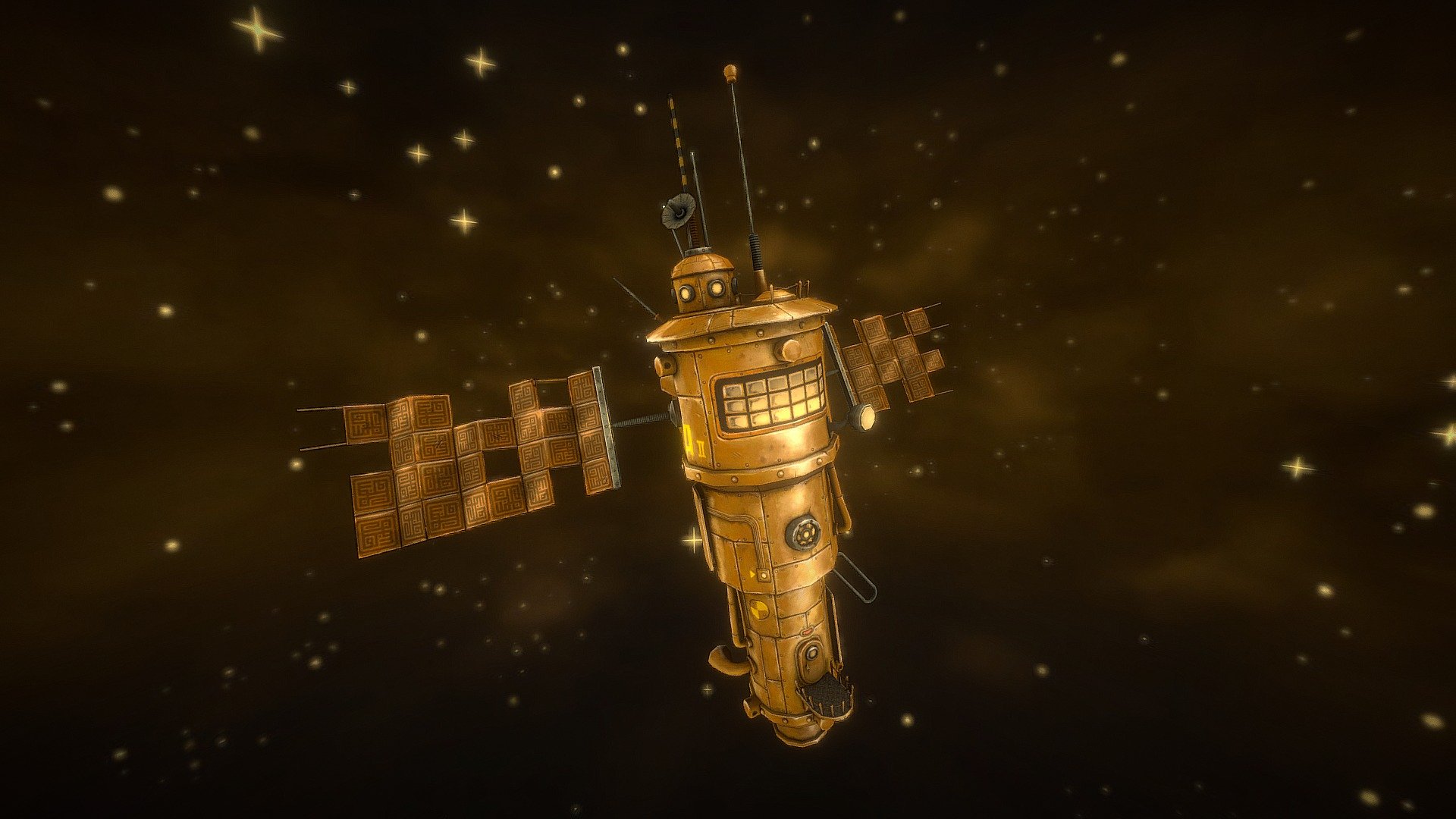 The Intersystem Starship Aрхангел II was launched seven decades ago with the task to observe and chart the borders of the system.
It was the second mission designated to reach the Edge. Half way through the mission its coms suddenly went offline.
Now a derelict of space, it is drifting somewhere near the outer asteroid cloud and is believed to contain an invaluable Data treasure.
Although the crew was declared deceased in action a long time ago, its signal beacon is still on, broadcasting a lonely sound.....

Beep..........Beep..........Beep......... 3d model