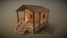 Wood house house, wood