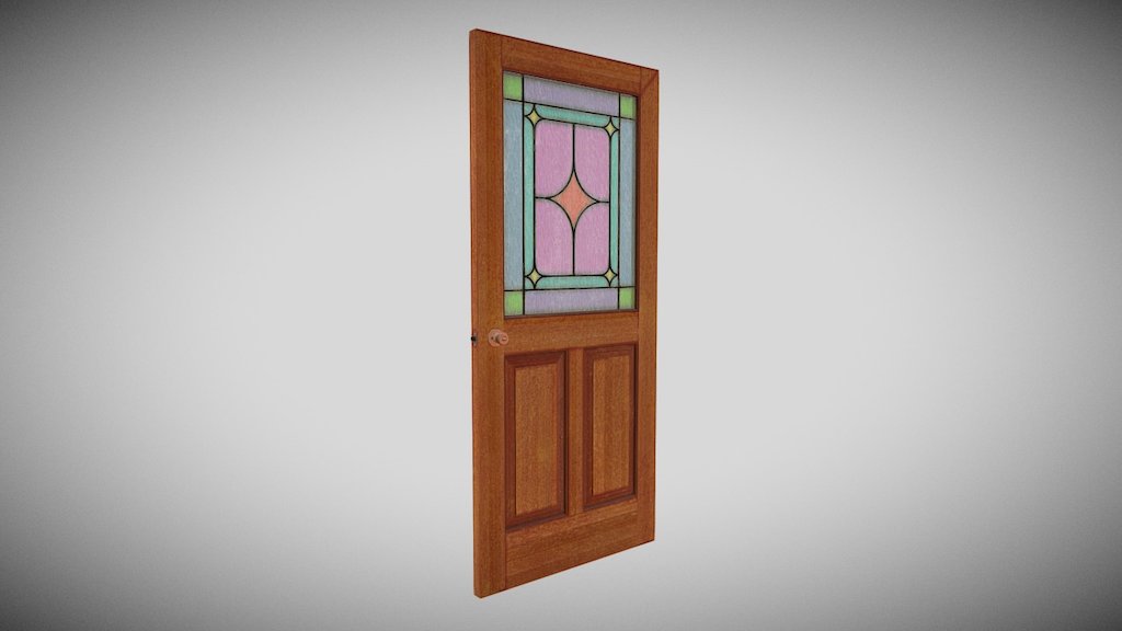 Door External - Download Free 3D model by Francesco Coldesina (@topfrank2013) 3d model