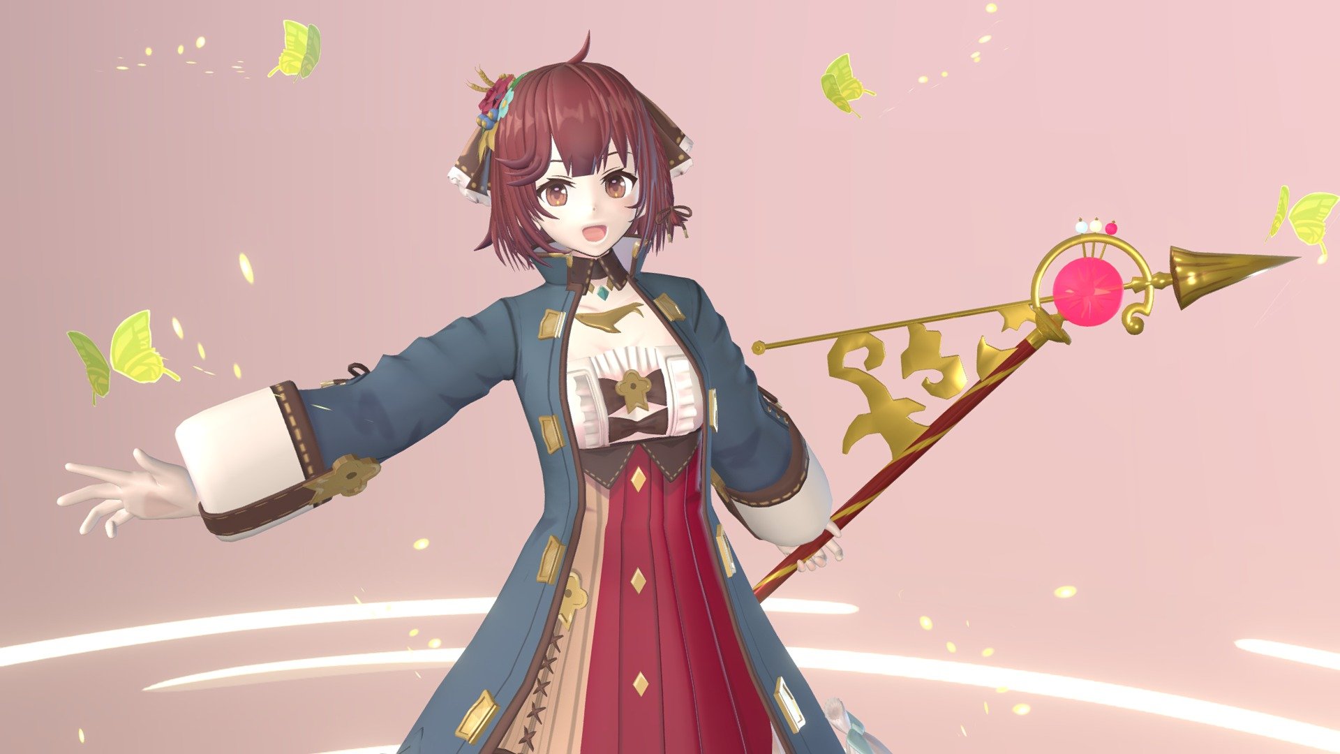 アトリエ不思議シリーズよりソフィー・ノイエンミュラーちゃん - Sophie Neuenmuller (Atelier Sophie) - 3D model by tarako_ko 3d model