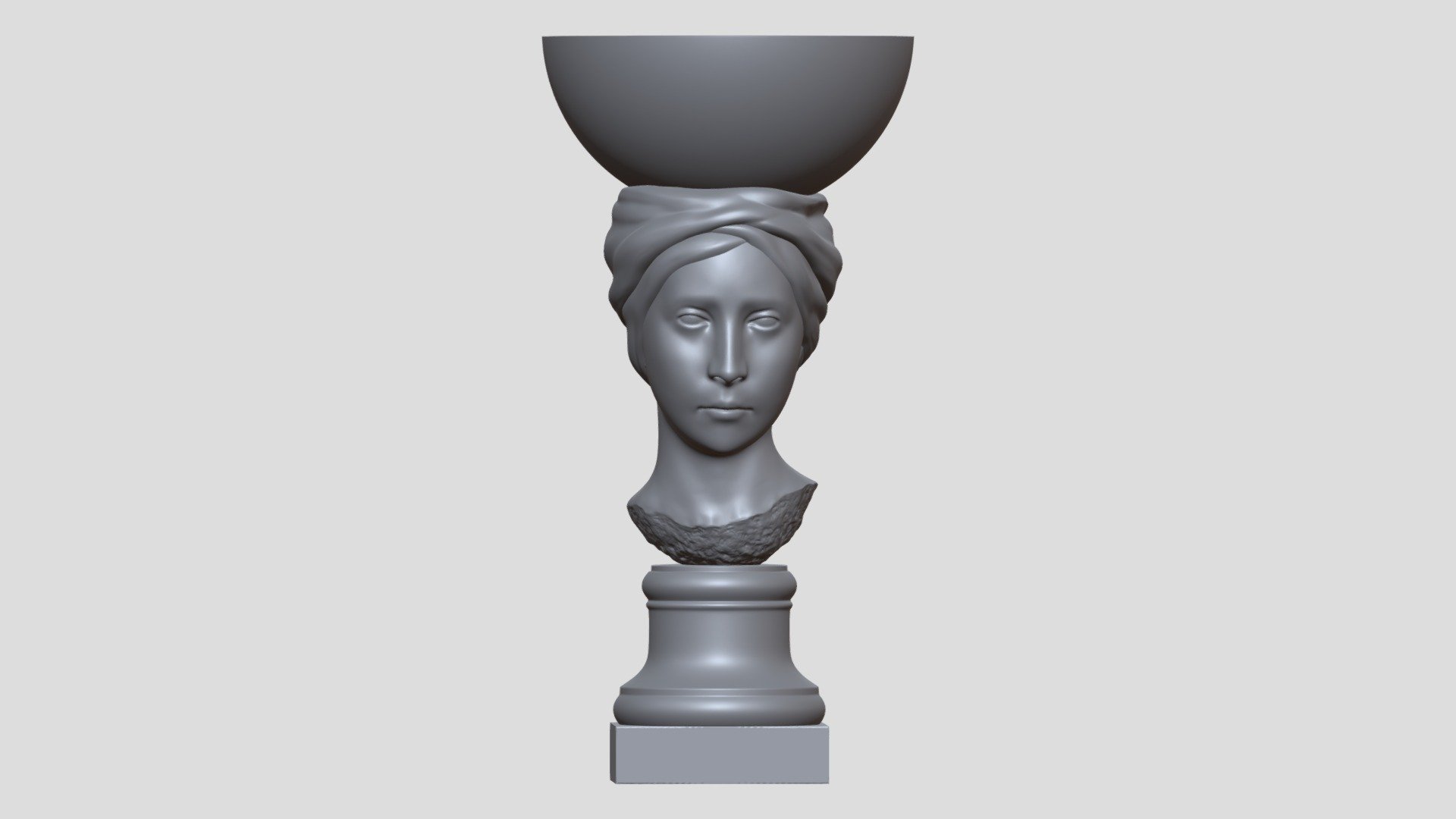 Head Statue High Poly, sculpted in ZBrush.

1 Parts

Ideal for printing 3D

Compositions

Decoration

Motion graphics - Destruction of solids

Etc....

Does not contain UVs Maps

Piece with 15 cm

You need to unzip the files.

Files :

FBX

Does not contain lighting

I hope it will be useful in your project !

Thank you for visiting my models !! - Head Statue - Buy Royalty Free 3D model by aleexstudios 3d model