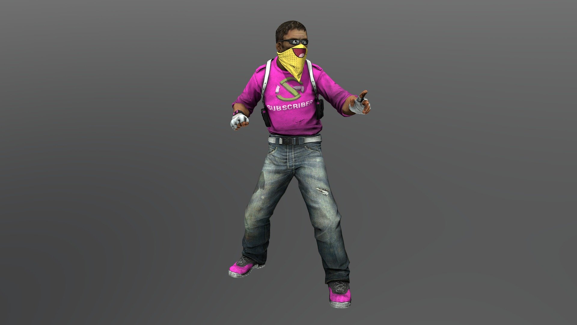 Terrorist model available for free to our subscribers 3d model