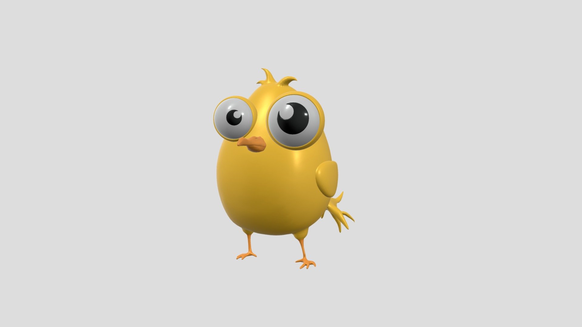cartoon bird - cartoon bird - 3D model by Mahmoud.Saeed 3d model