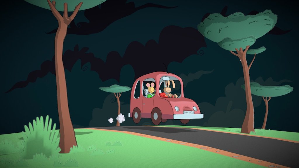 This is a fan art of &ldquo;The Spiffy Adventures of McConey