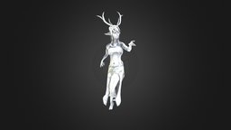 elf_statue.FBX elf, kingdoms, rise, statue, staffpicks, art