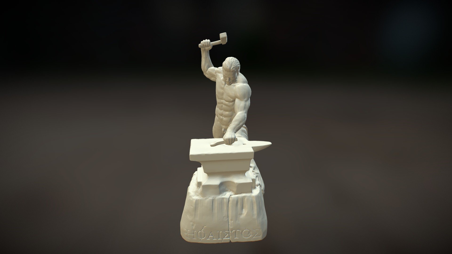 I did this model for the Zbrush France [concours n°2] - Hephaestus - 3D model by RemyDupont 3d model